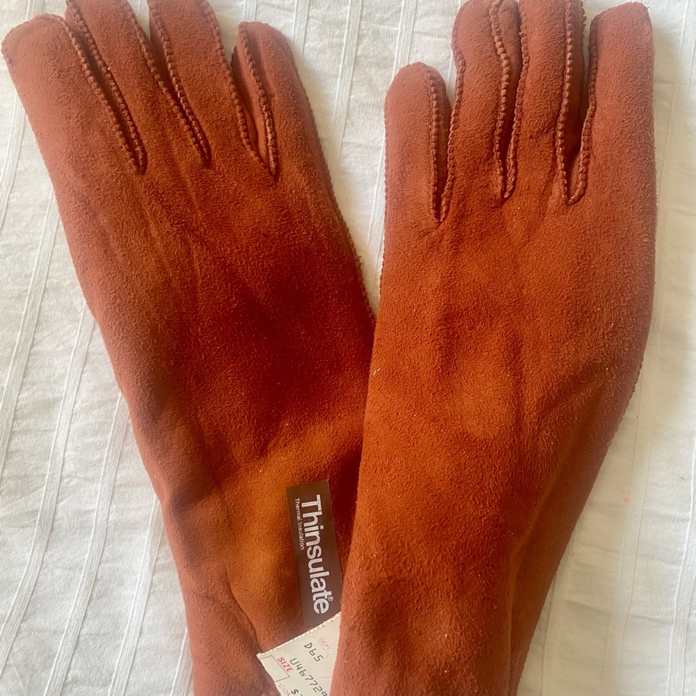 Ladies suede gloves Thinsulate